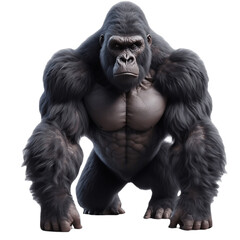 Gorilla PNG Graphic: Striking Visual of Wild Beauty - Gorilla PNG Image, Gorilla Transparent Background - Gorilla PNG Image