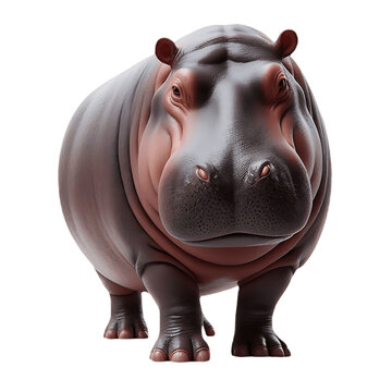 High-Quality Hippopotamus PNG: Detailed Image of the Majestic Creature - Hippopotamus PNG, Hippopotamus Transparent Background - Hippopotamus PNG Image
