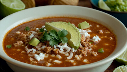 Posole is a traditional Mexican dish