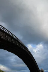 Papier Peint photo autocollant Le pont Kintai 『 錦帯橋』山口県  岩国 横山  日本観光　Kintai Bridge 　