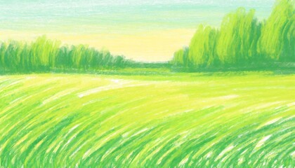 春の草原
