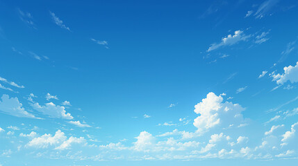 青空と雲の背景