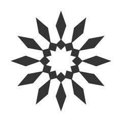 Hand drawn contemporary shapes silhutee Symbol visual illustration