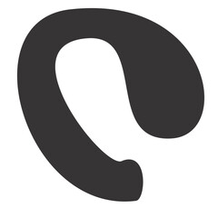 Hand drawn contemporary shapes silhutee Symbol visual illustration