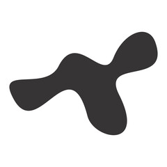 Hand drawn contemporary shapes silhutee Symbol visual illustration