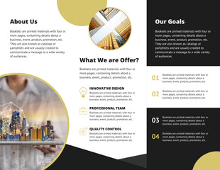 Corporate Business Trifold Brochure 