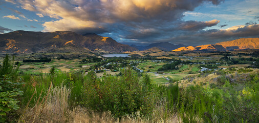 Feehly Hill Scenic Reserve, Arrowtown, Otago, Südinsel, Neuseeland