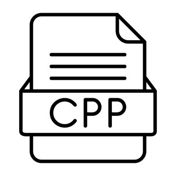 CPP File Format Vector Icon Design