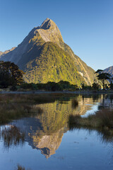 Milford Sound, Fiordland Nationalpark, Southland, Südinsel, Neuseeland