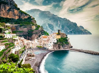 Foto op Canvas Amalfi Coast © D'Arcangelo Stock