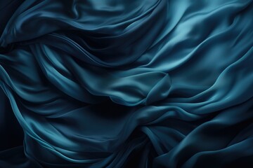 Fototapeta premium Blue background of the abstract luxury gradient. Dark blue smooth