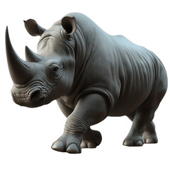 Rhino PNG Download: Realistic Digital Rendering of Powerful Beast - Rhino PNG, Rhino Transparent Background - Rhino PNG Image
