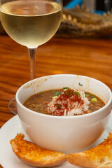 Cup of Creole Gumbo