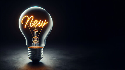 Brilliant Innovation: Light Bulb's 'New' Filament Sparks Ideas and Creativity in the Dark