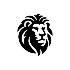 Wild Lion Vector Icon Logo Design Mascot Icon Template
