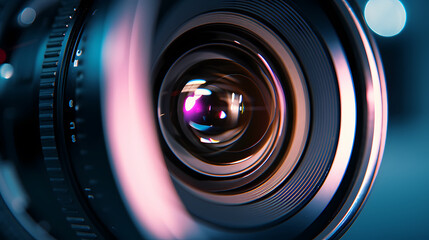 Illustration of camera lens