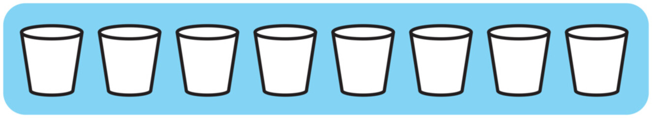 Water Intake Tracker Stickers