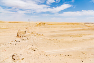 Qinghai Haixi original wind erosion landform