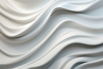 Abstract Design Neumorphism Stripes Wave Movement, White Geometry