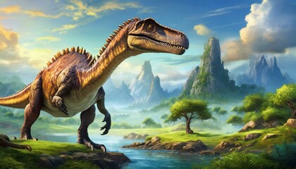 Obraz premium tyrannosaurus dinosaur 