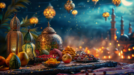 Background for Ramadan and religious occasions