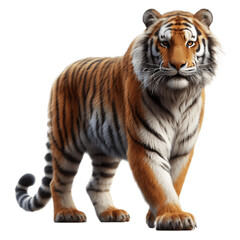 Obraz premium Tiger PNG Download: Striking Visual of the Fierce Predator - Tiger PNG Image, Tiger Transparent Background - Tiger PNG 