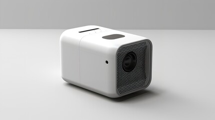 Portable Projector with a Built-in Speaker