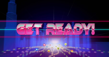 Cyber-themed game over image with repetitive pink challenge text.