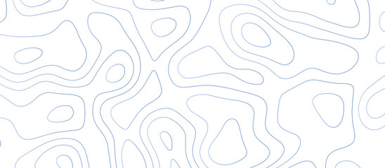 Abstract blue topography vector background. Topographic map. Geographic mountain relief. counter map wavy line paper textrue. grid curve line abstract vector illustration .