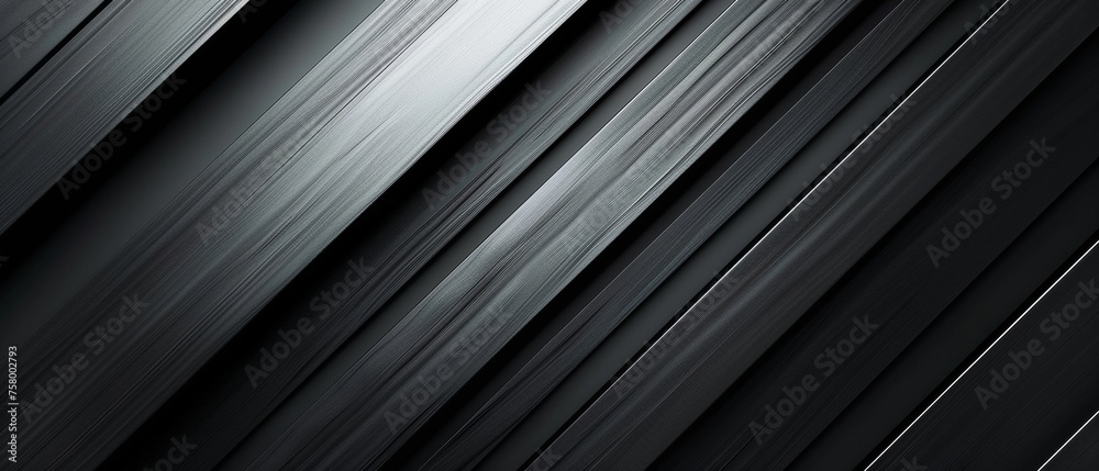 Poster abstract texture black anthracite dark gray silver background banner with 3d geometric for website, 