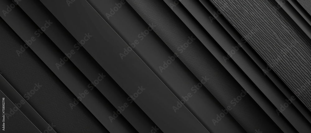Poster abstract texture black anthracite dark gray silver background banner with 3d geometric for website, 