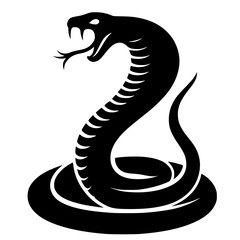 black and white snake