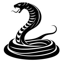black and white snake