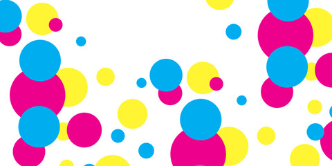 Color Rain Top Illustration. Festival Shine Card. Flying Invitation. Color Confetti Transparent Pattern. Polka Transparent Invitation background.