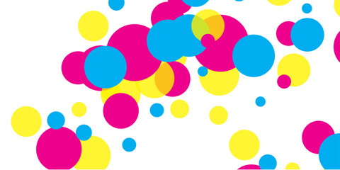 Color Rain Top Illustration. Festival Shine Card. Flying Invitation. Color Confetti Transparent Pattern. Polka Transparent Invitation background.