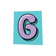 Cute Alphabet Element