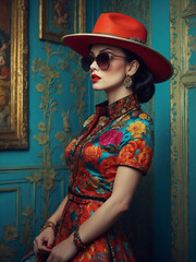 fashion woman portrait