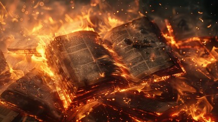 A Tale of Burning Scriptures and Binary Code