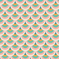 Abstract pattern, ornament, consists of multi-colored circles