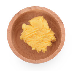 butter isolated on white background.