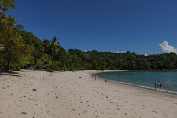 Fototapeta na wymiar manuel antonio beach costa rica