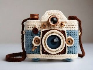 Steampunk-style camera