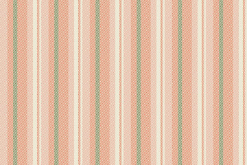 Obraz premium Repeat seamless texture pattern, royalty textile background lines. 20s vertical vector stripe fabric in light and red color.
