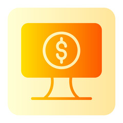 digital asset gradient icon