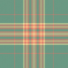 Panjabi pattern textile seamless, decorating texture check vector. Famous background tartan plaid fabric in mint and pastel colors.