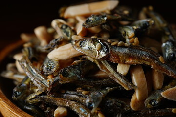 おつまみ　アーモンドフィッシュ