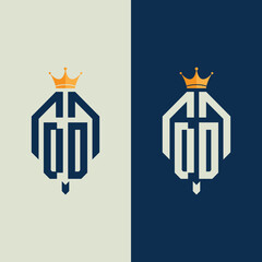 dd logo design vector icon design