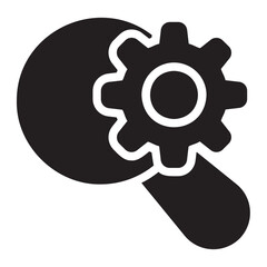 advanced search glyph icon