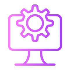 Integrated System gradient icon
