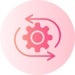 digital asset management gradient icon